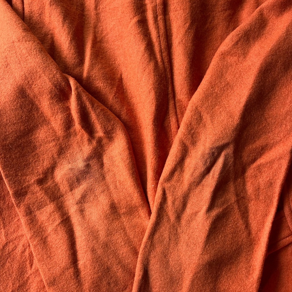 Vintage Talbots Wool & Alpha Orange Women's Pea Coat - Picture 7 of 11
